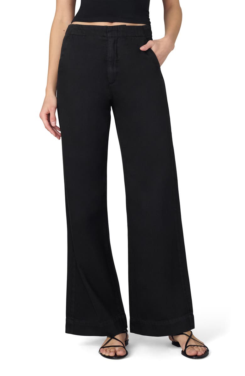 Joe's The Clean Wide Leg Trouser, Main, color, Black