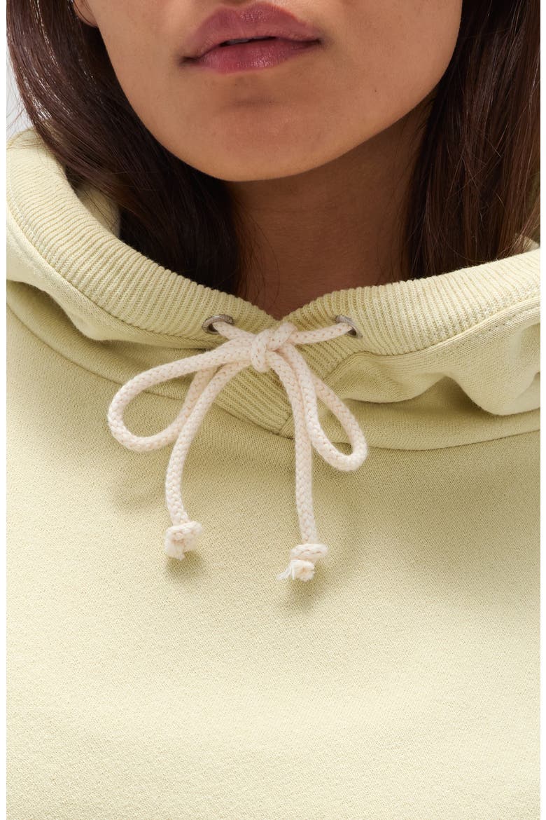 Made in USA Cotton French Terry Pullover Hoodie, Alternate, color, YELLOW
