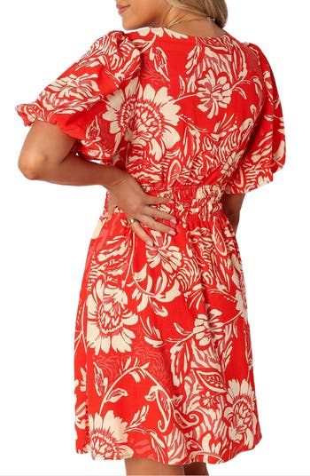 Lochi Print Minidress