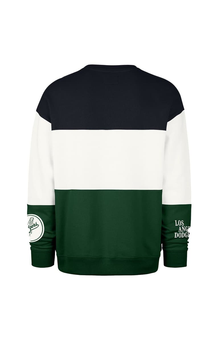 '47 Men's '47  Green Los Angeles Dodgers Tee Up Maximalist Fleece Sweatshirt, Alternate, color, Green