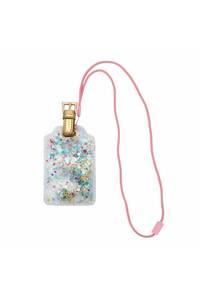 Confetti Filled Lanyard Desk Accessory, Alternate, color, Multicolor