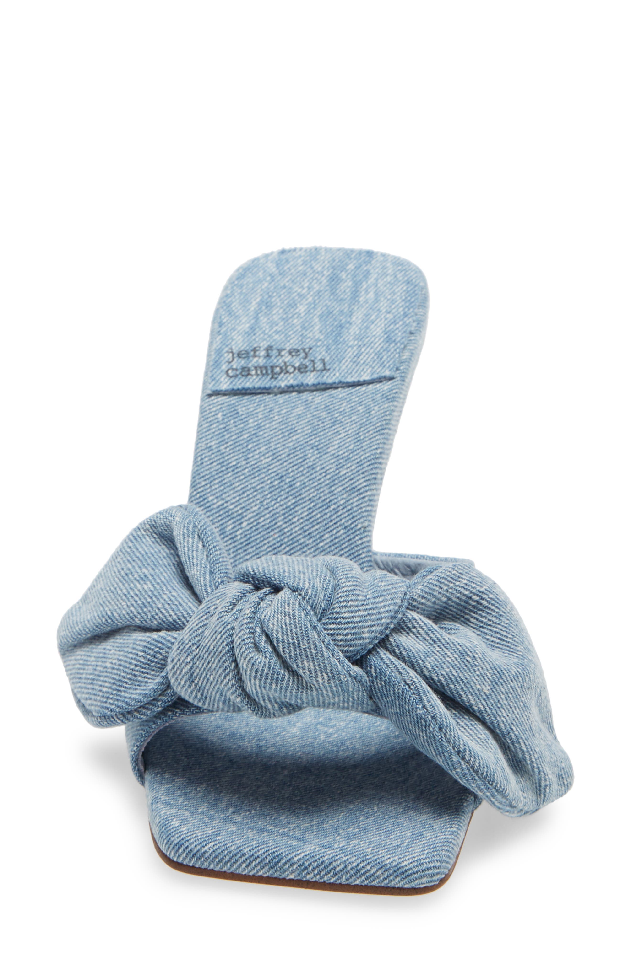 Jeffrey Campbell Bow Slide Sandal, Alternate, color, 