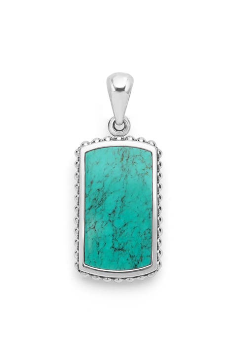 Men's Anthem Turquoise ID Tag