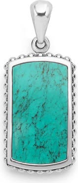 LAGOS Men's Anthem Turquoise ID Tag