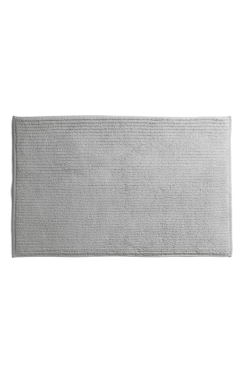 Parachute Soft Rib Bath Mat, Main, color, Light Grey