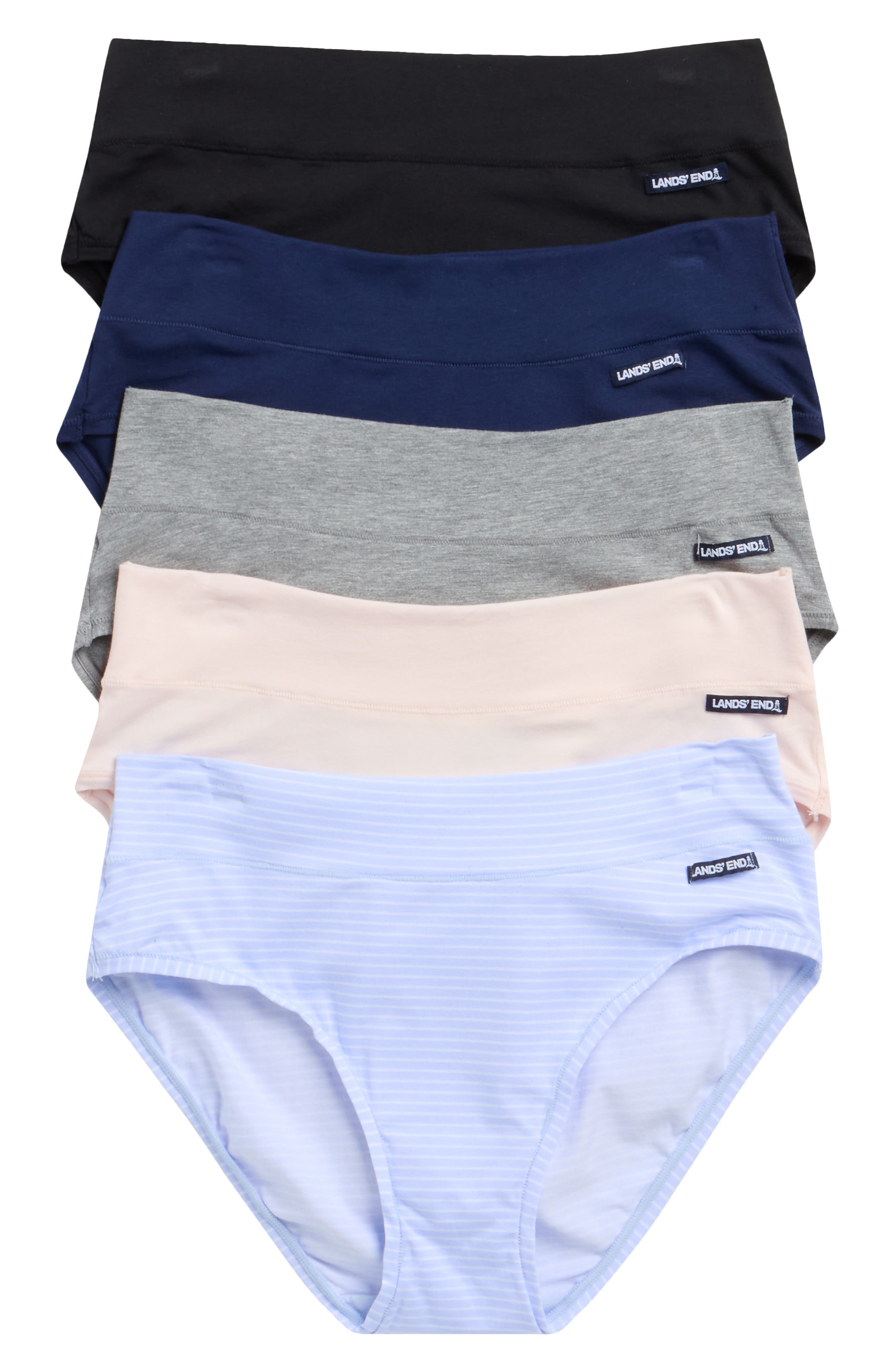 Lands' End 3-Pack Soft Essentials Everyday Briefs