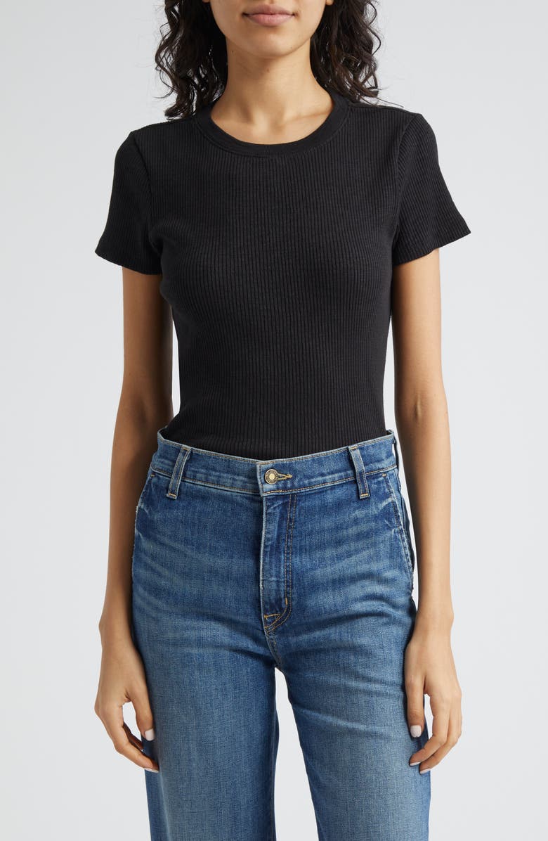 ATM Anthony Thomas Melillo Rib Cotton T-Shirt, Main, color,