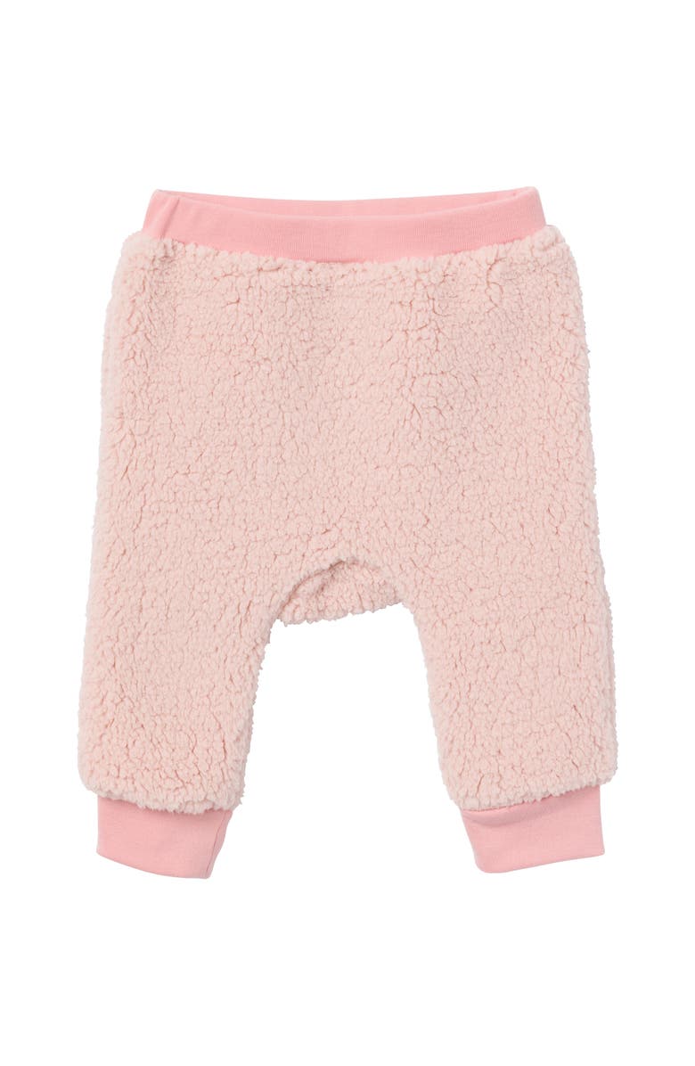 Modern Moments<sup>™</sup> by Gerber Microfleece Drop Shoulder Top & Pant Set, Alternate, color, Light Pink