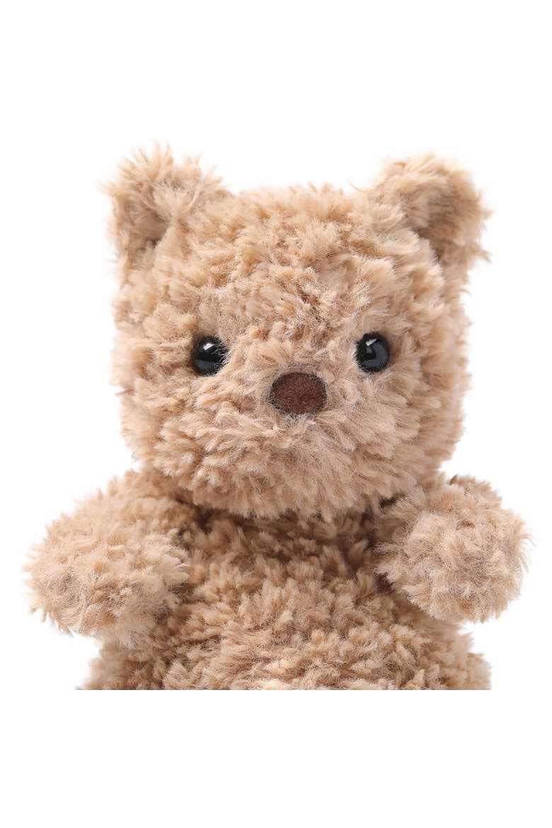 6 Inch Bear Weighted Stuffed Animal, Alternate, color, Multicolored