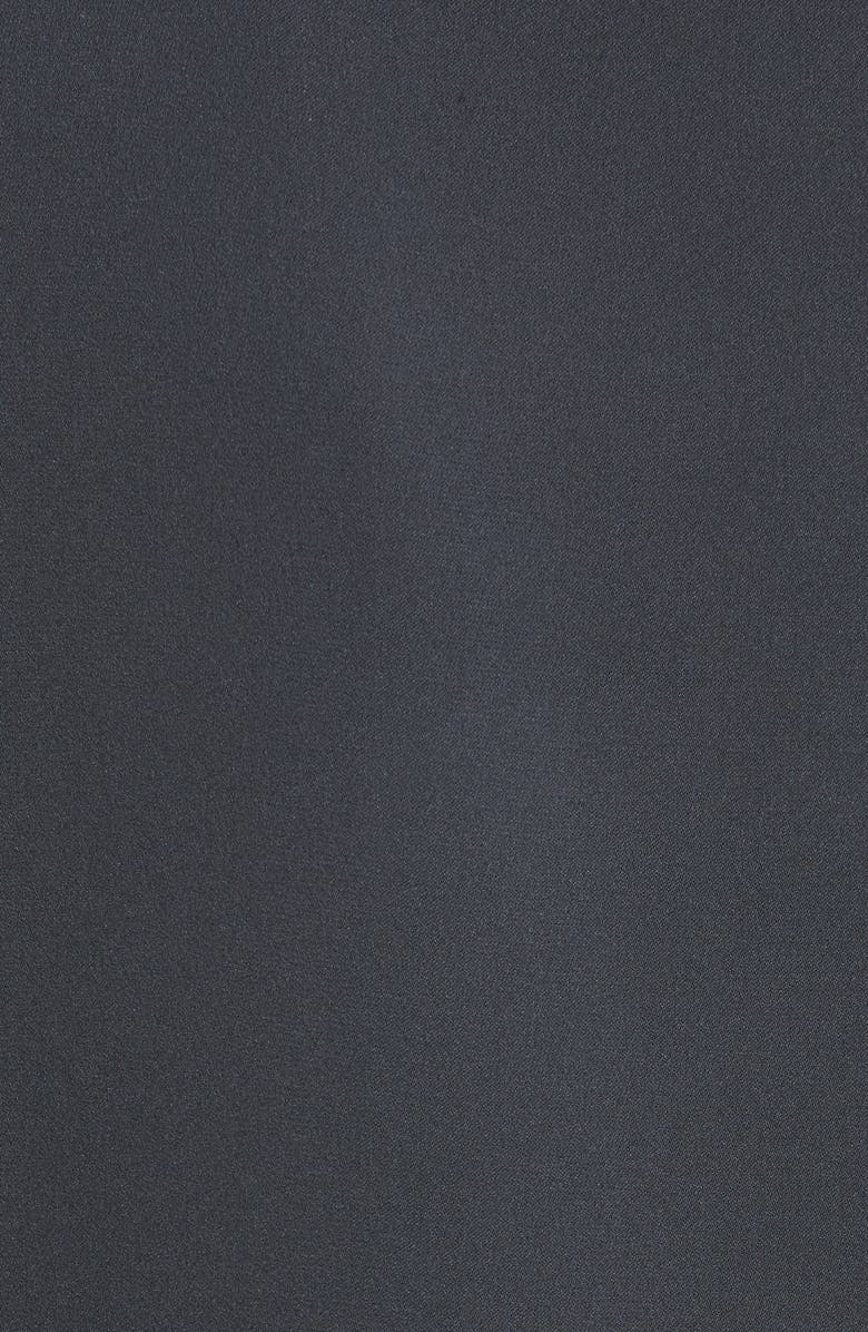 Milly Dolman Sleeve Stretch Silk Top, Alternate, color, 