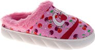 JOSMO Cherry Coke® Faux Fur Trim Slipper