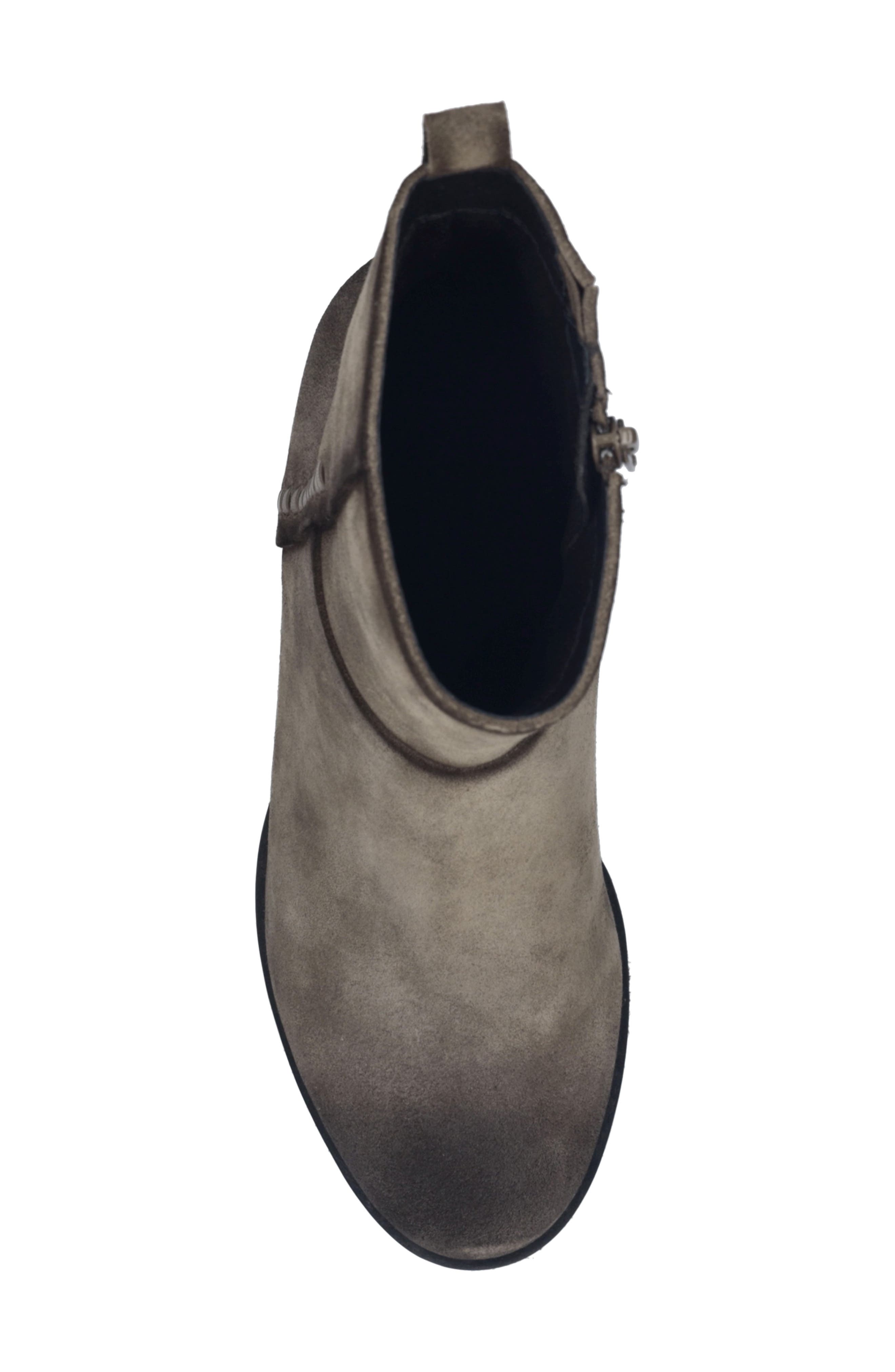 Gloria 10 Leather Bootie, Alternate, color, TAUPE