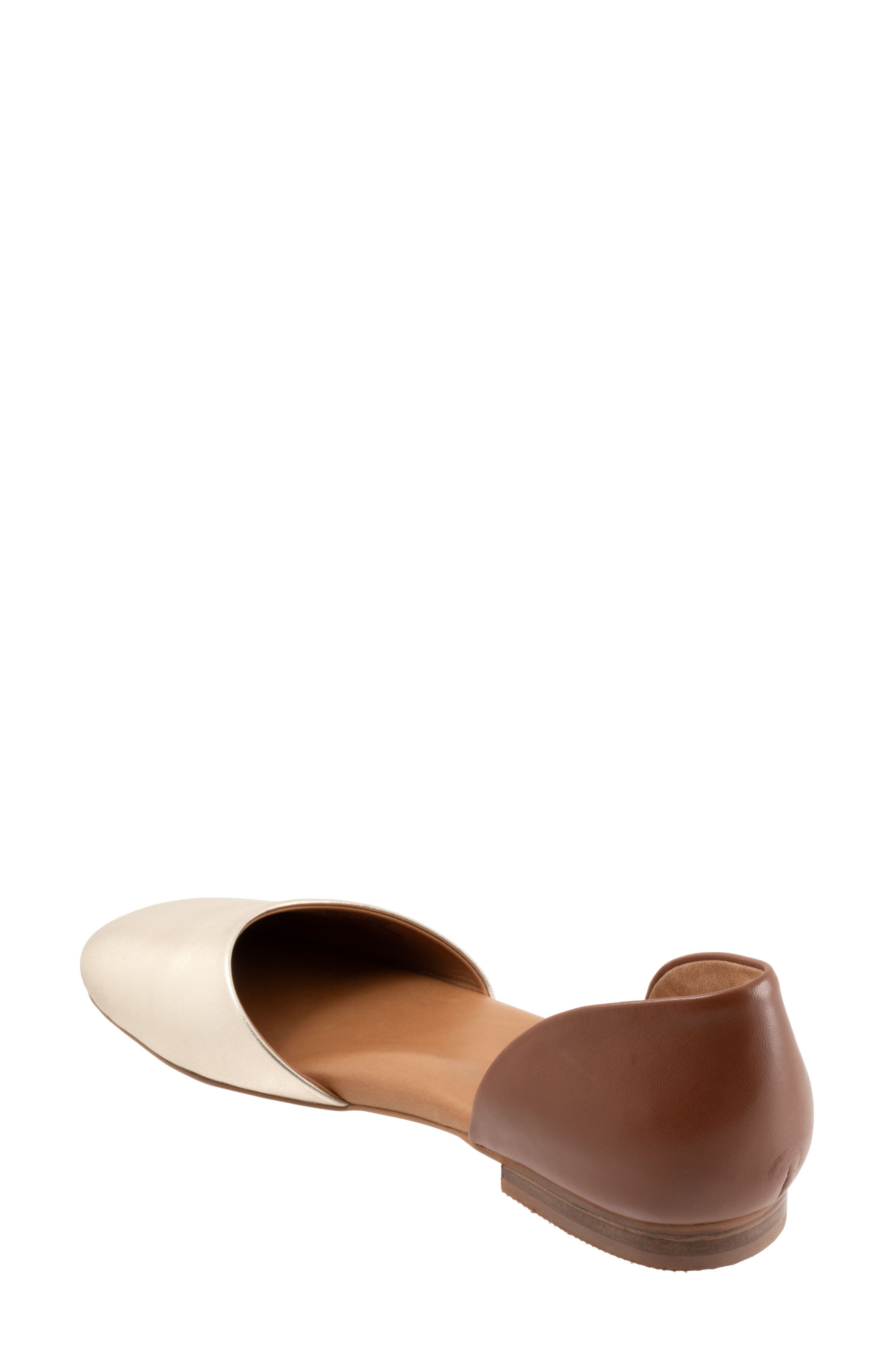 Kamari d'Orsay Flat, Alternate, color, CHAMPAGNE/ LUGGAGE