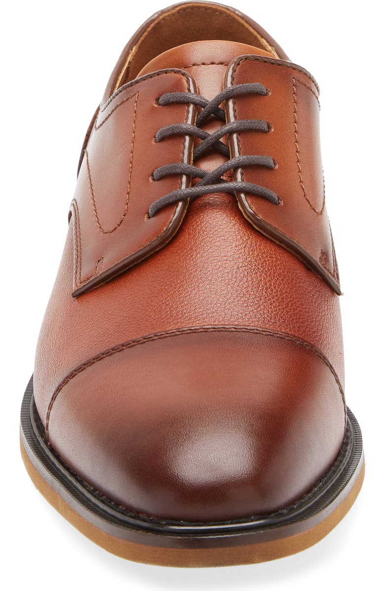 NORDSTROM RACK Hunter Cap Toe Derby, Alternate, color, Brown