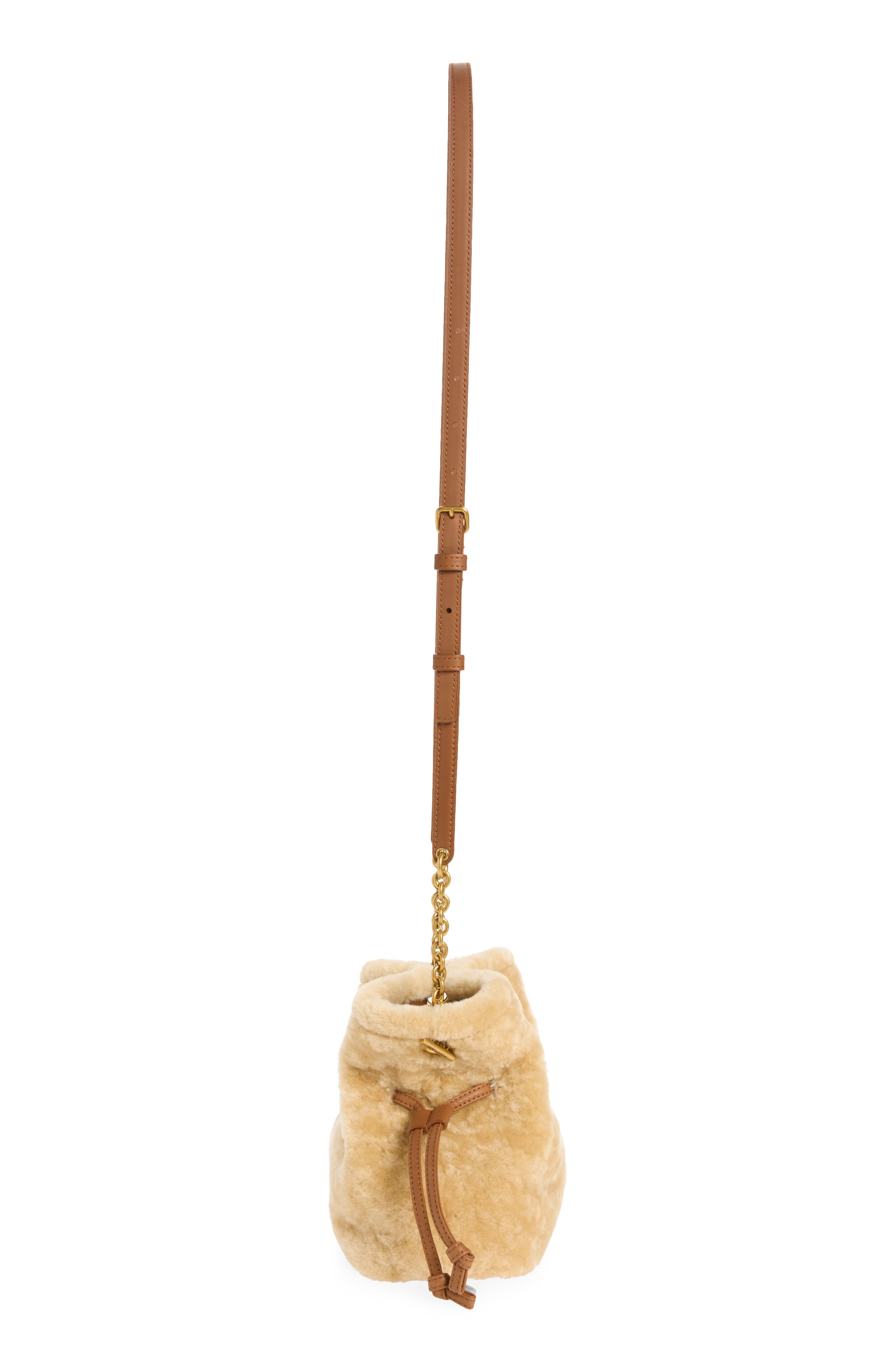 Mini Jamie Shoulder Pouch, Alternate, color, NATURAL BEIGE/ BRICK