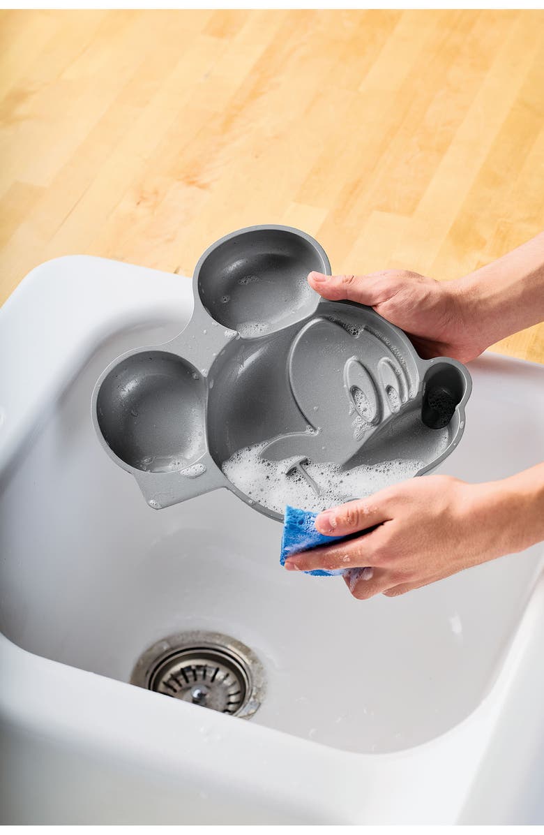 Disney x Farberware Mickey Mouse 3D Cake Pan, Alternate, color, Gray