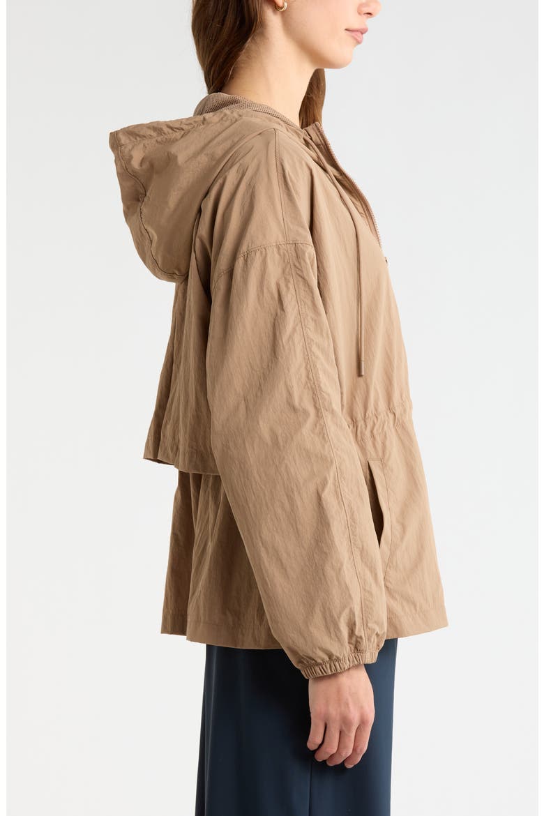 Day to Day Cinched Jacket, Alternate, color, TAN PORTABELLA