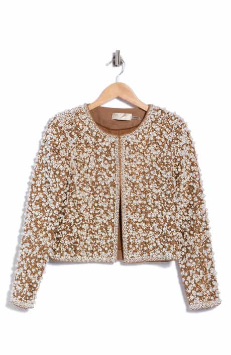 Kidman Embellished Open Front Jacket