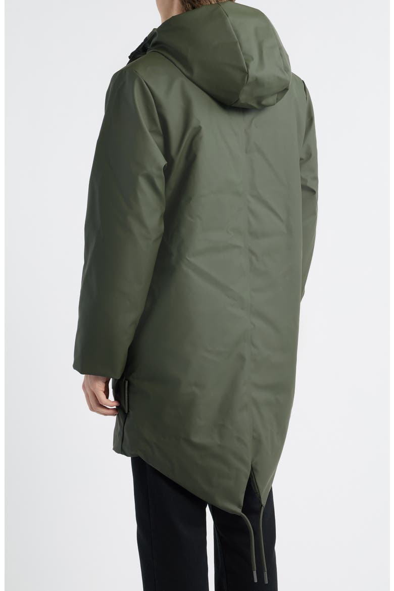 Nome Long Waterproof Parka, Alternate, color, GREEN