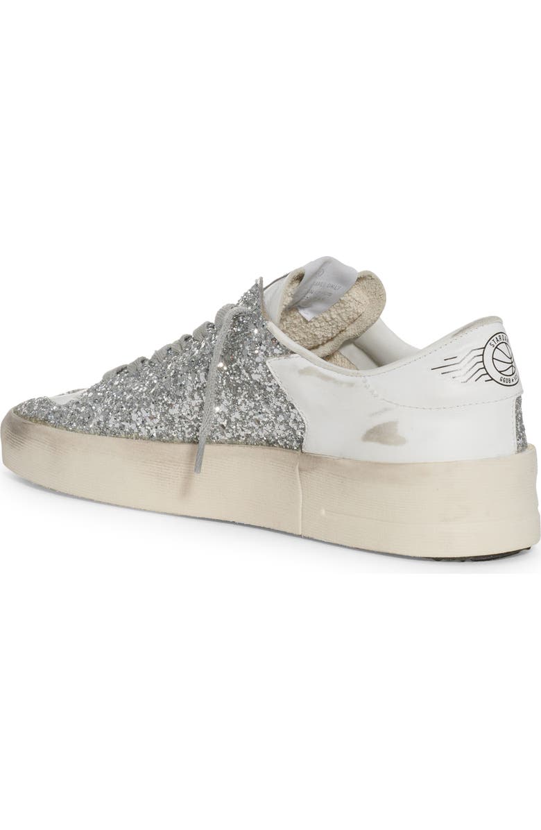 Golden Goose Stardan Low Top Sneaker, Alternate, color, White/ Silver