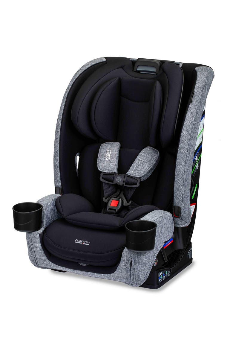 One4Life® ClickTight® All-in-One Car Seat & Booster Combo, Main, color, RAVEN BLACK