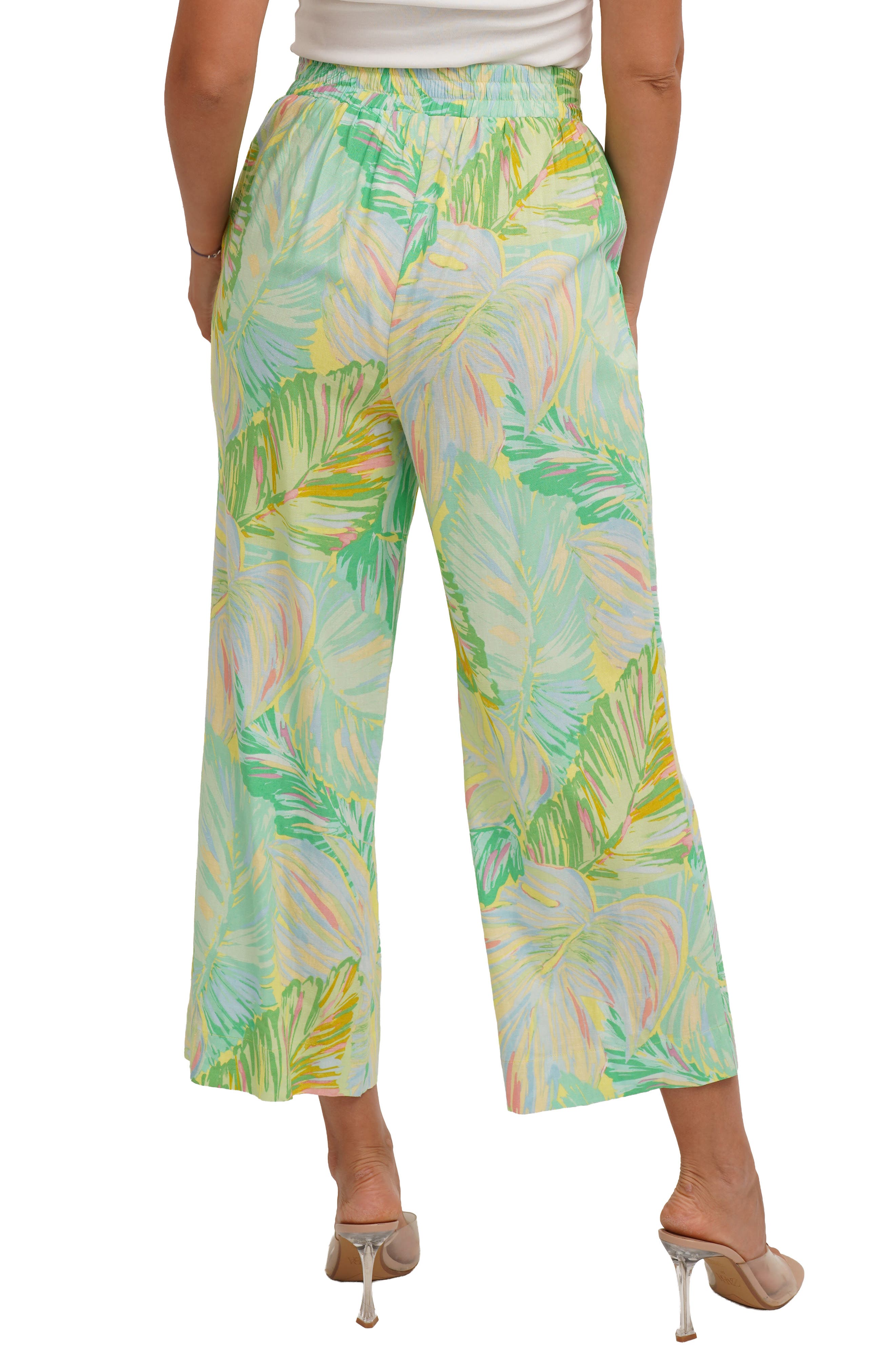 Crop Pull-On Pants - image 4