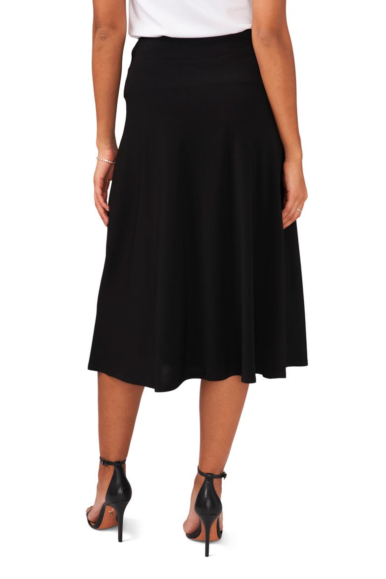 Midi Skirt, Alternate, color, BLACK