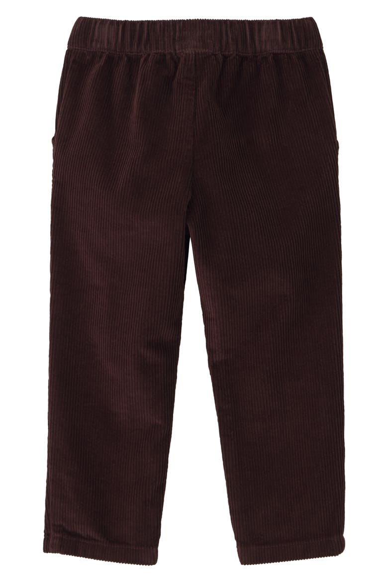 Kids' Organic Cotton Corduroy Pants, Alternate, color, LP BROWN