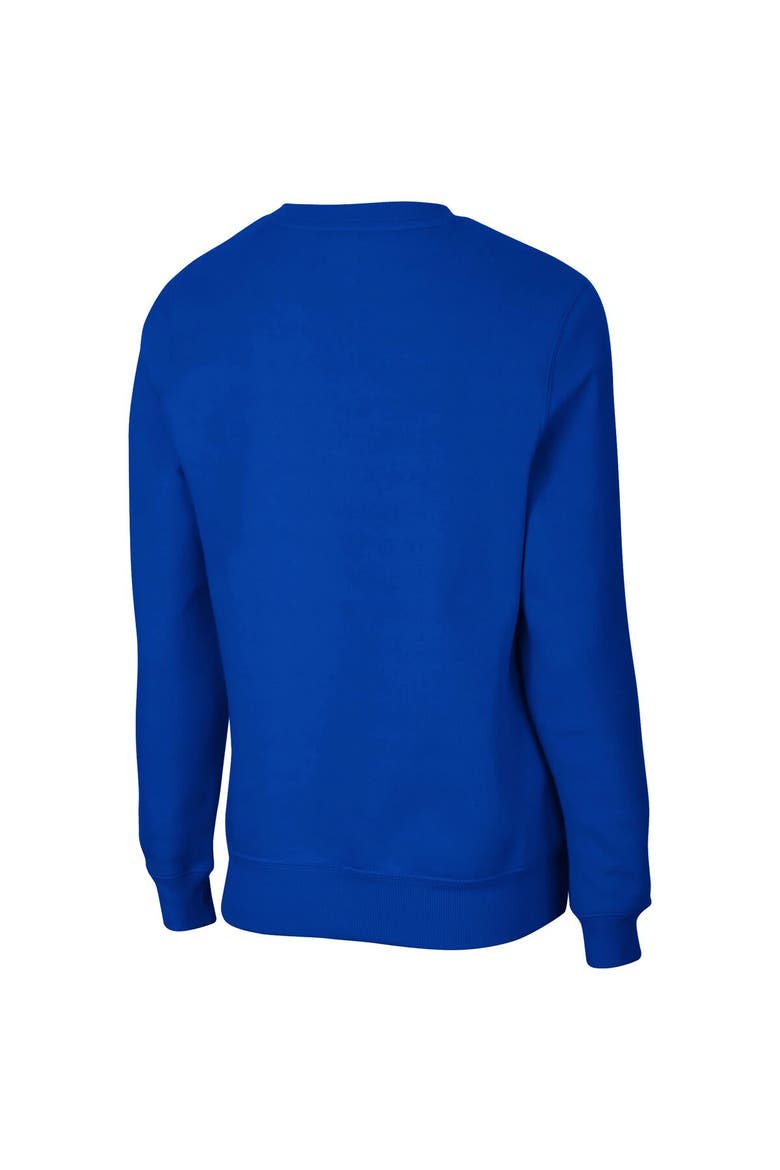 Women's Colosseum Royal Air Force Falcons Campanile Pullover Sweatshirt, Alternate, color, Royal