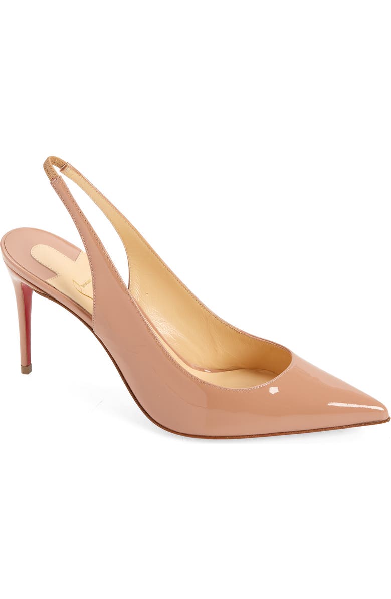 Christian Louboutin Kate Slingback Pump, Main, color, Nude
