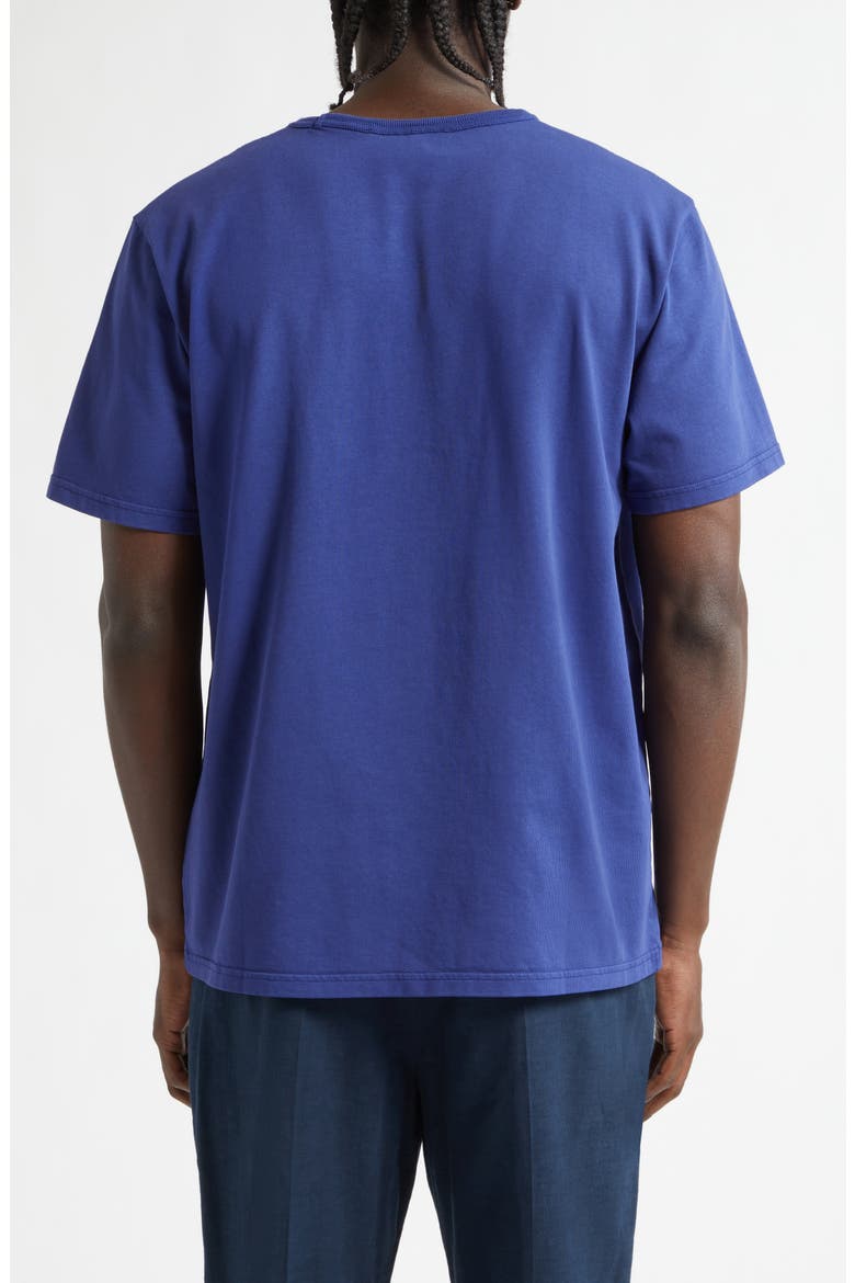 Public Chain Stitch Cotton T-Shirt, Alternate, color, BLUE