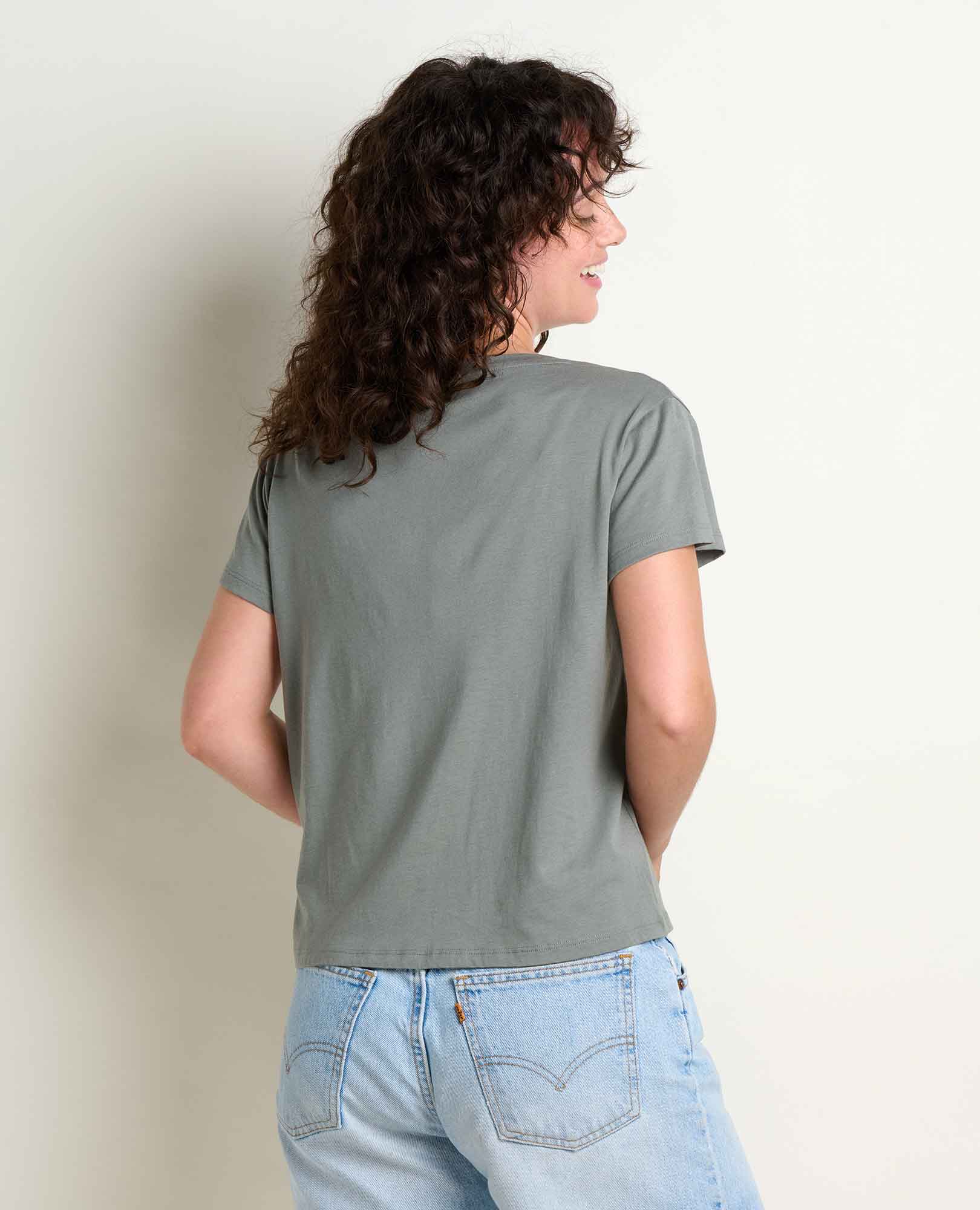 Toad And Co Toad & Co Whisper Tee In Gray