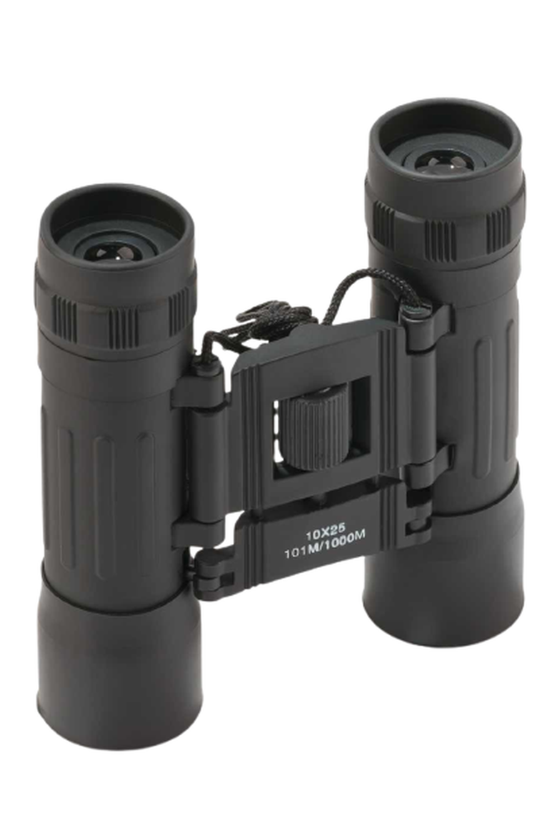 10x25 Compact Travel Binoculars, Alternate, color, Black