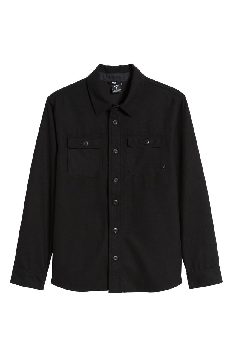 Nike SB Button Down Shirt Jacket, Alternate, color,