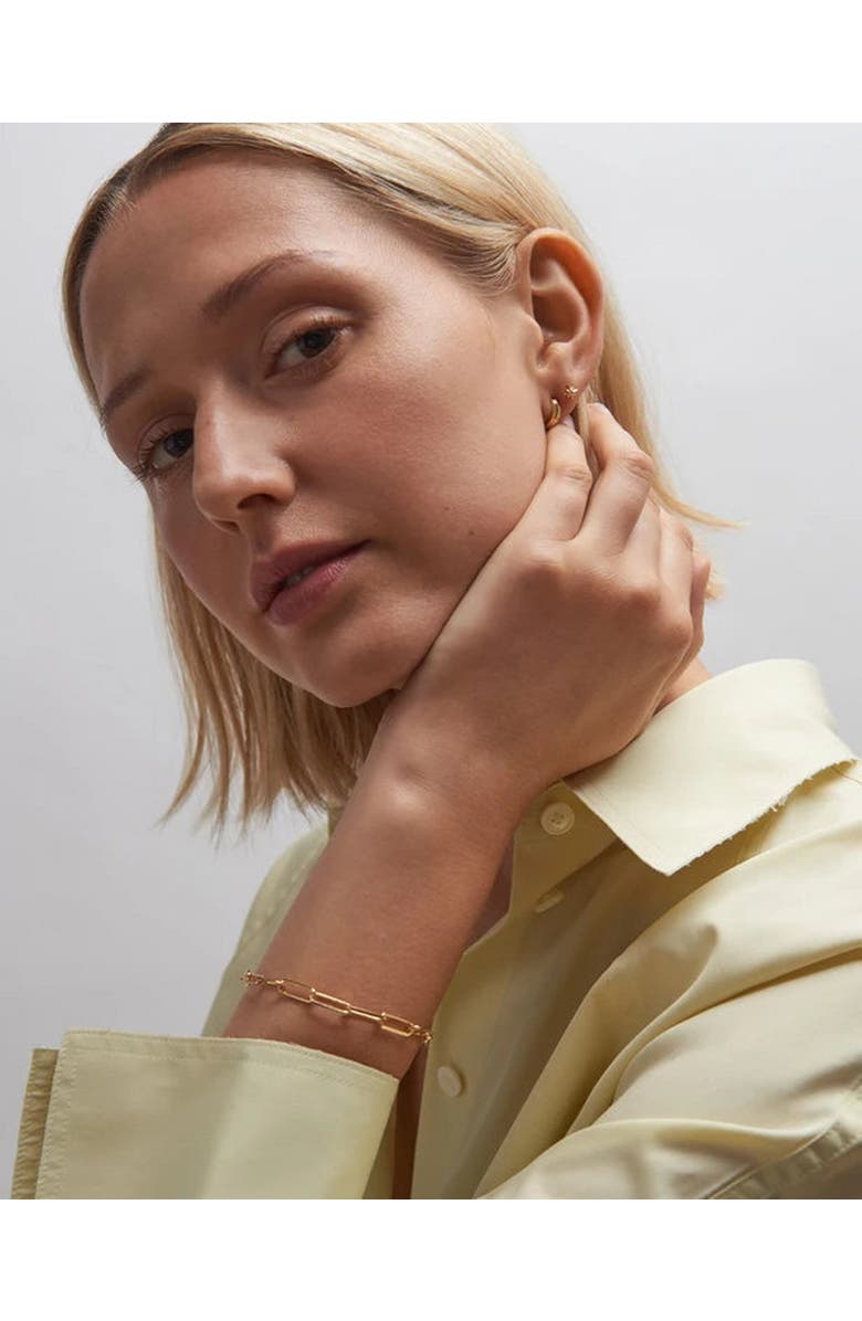 Astley Clarke Gold Polaris Star Stud Earrings, Alternate, color, Gold