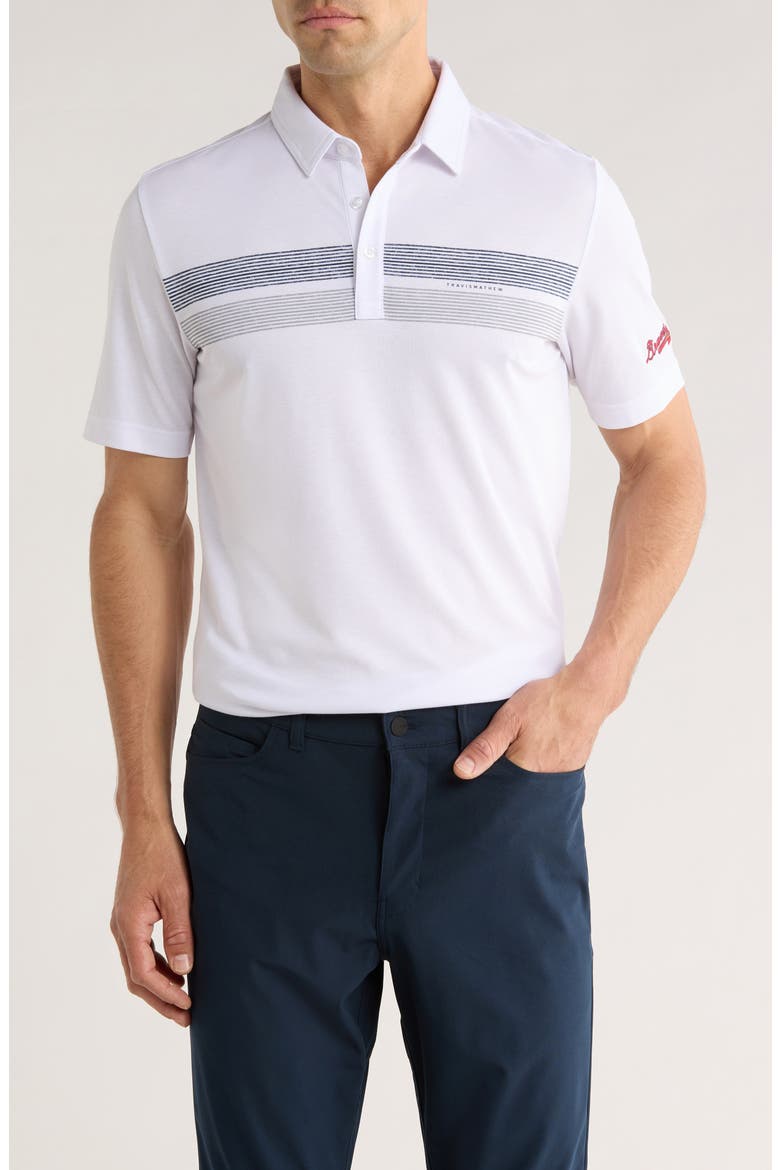 Top Recruit Knit Polo, Main, color, WHITE