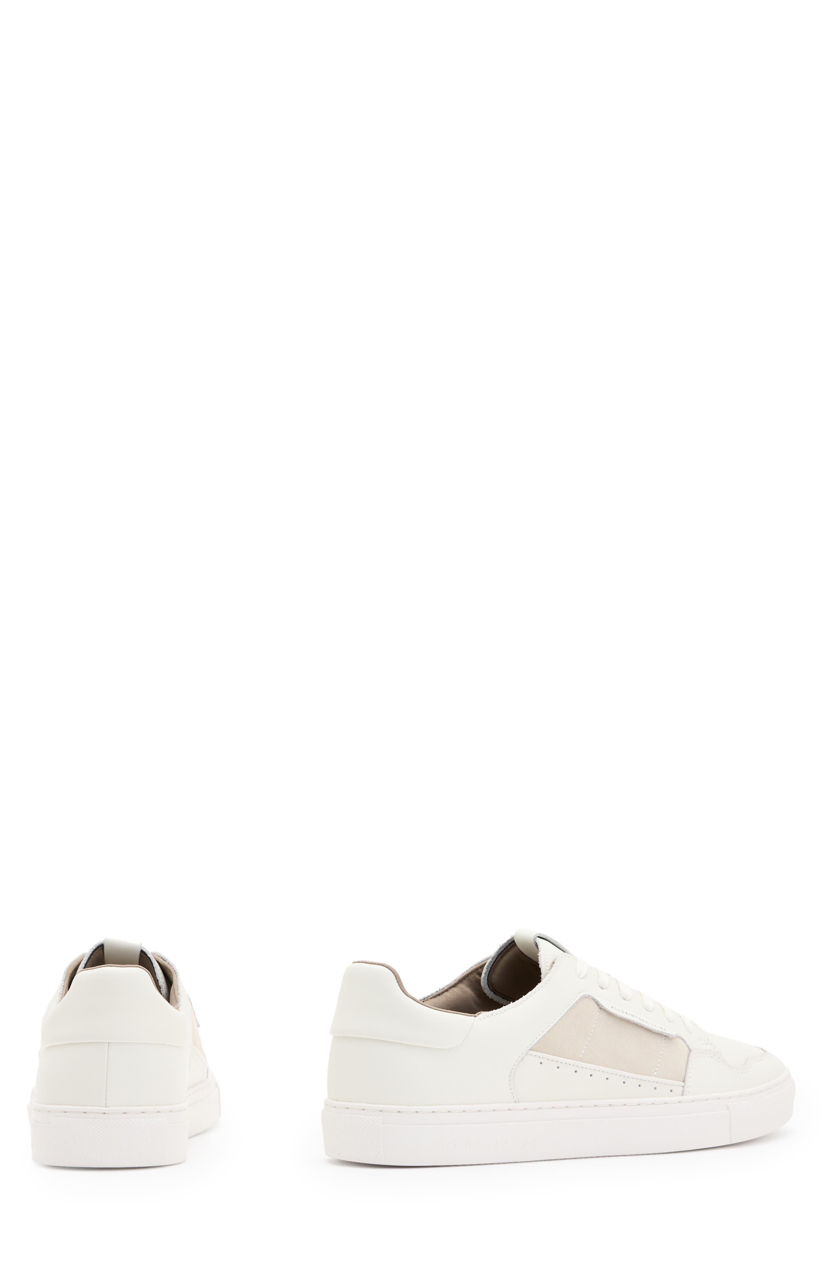 AllSaints Alton Low Top Sneaker, Alternate, color, White