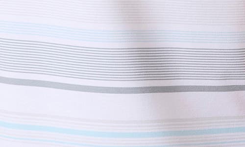 O'neill Trvlr Upf Traverse Stripe Short Sleeve Performance Button-up Shirt In White