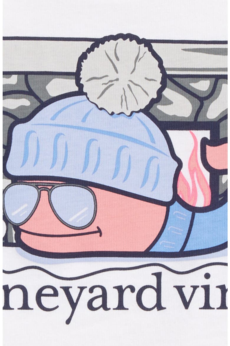 Aprés Ski Whale Pocket Tee, Alternate, color, WHITE CAP