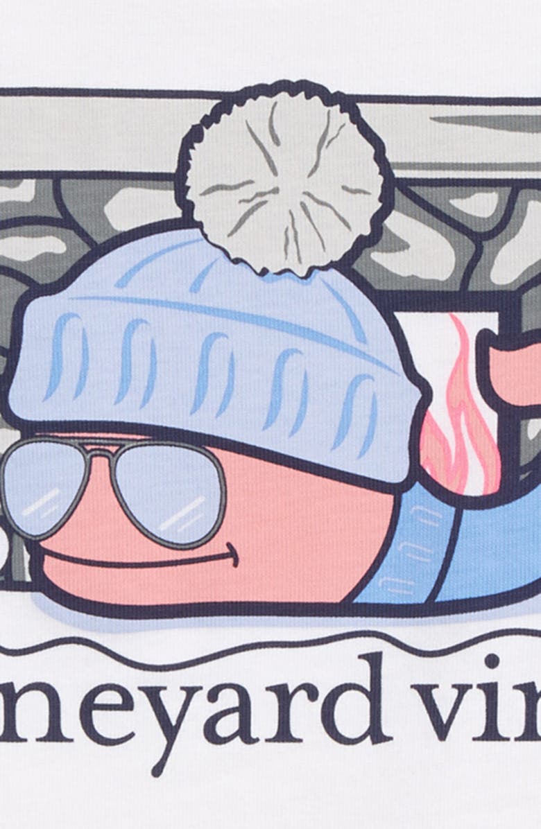 vineyard vines Aprés Ski Whale Pocket Tee, Alternate, color, 