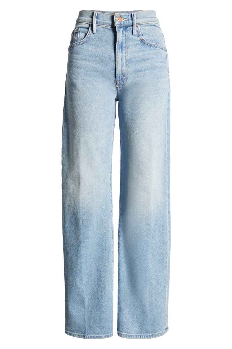 Lil' Lasso Sneak Wide Leg Jeans, Alternate, color, IVY LEAGUE COWBOY