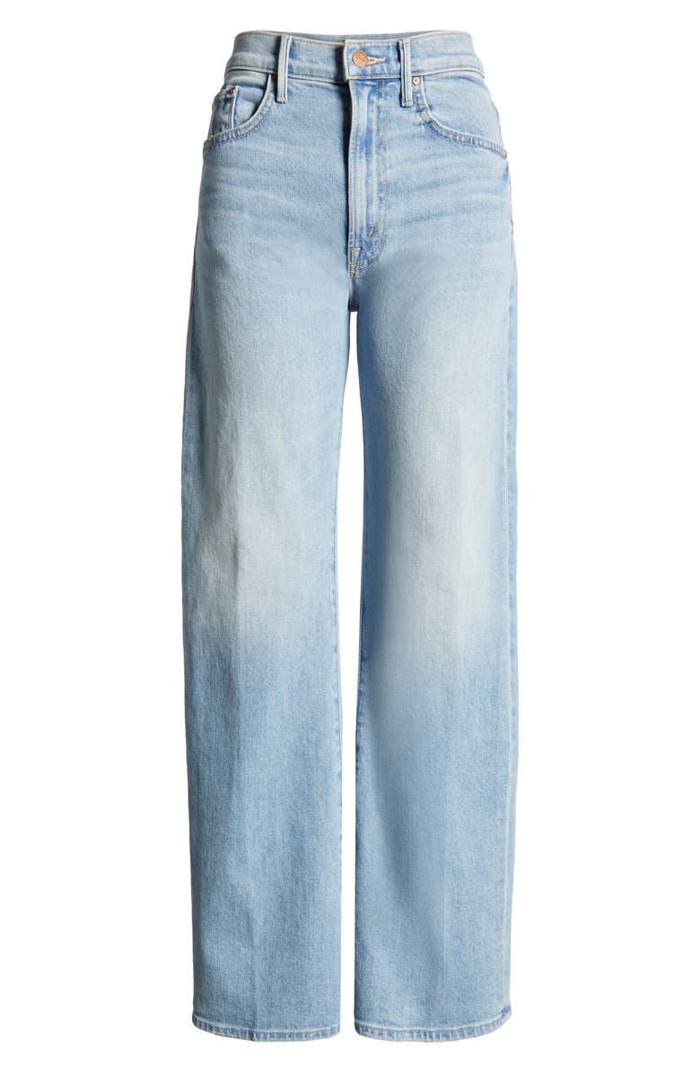 MOTHER Lil' Lasso Sneak Wide Leg Jeans, Alternate, color, 