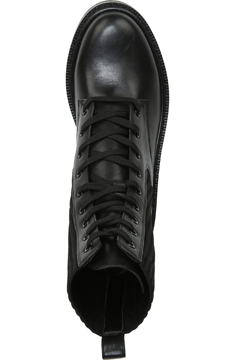 Sam Edelman Lydell Mixed Media Lug Sole Combat Boot, Alternate, color,