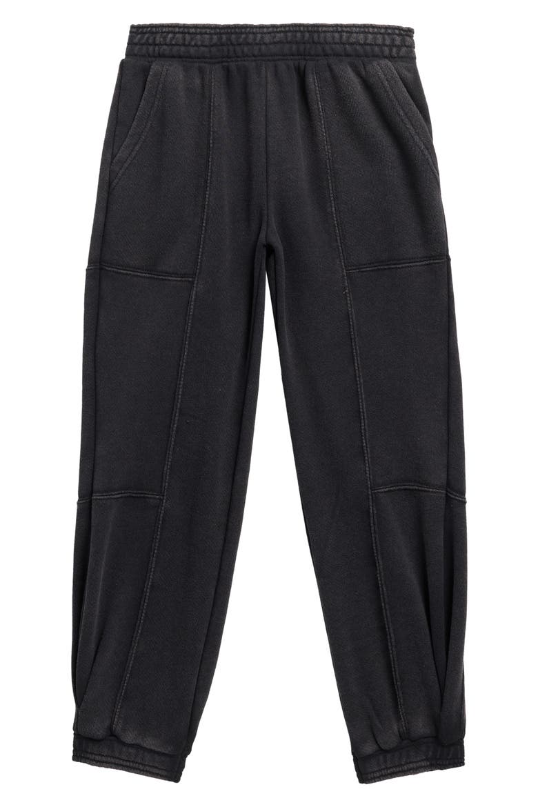 Kids' Barrel Joggers, Main, color, BLACK