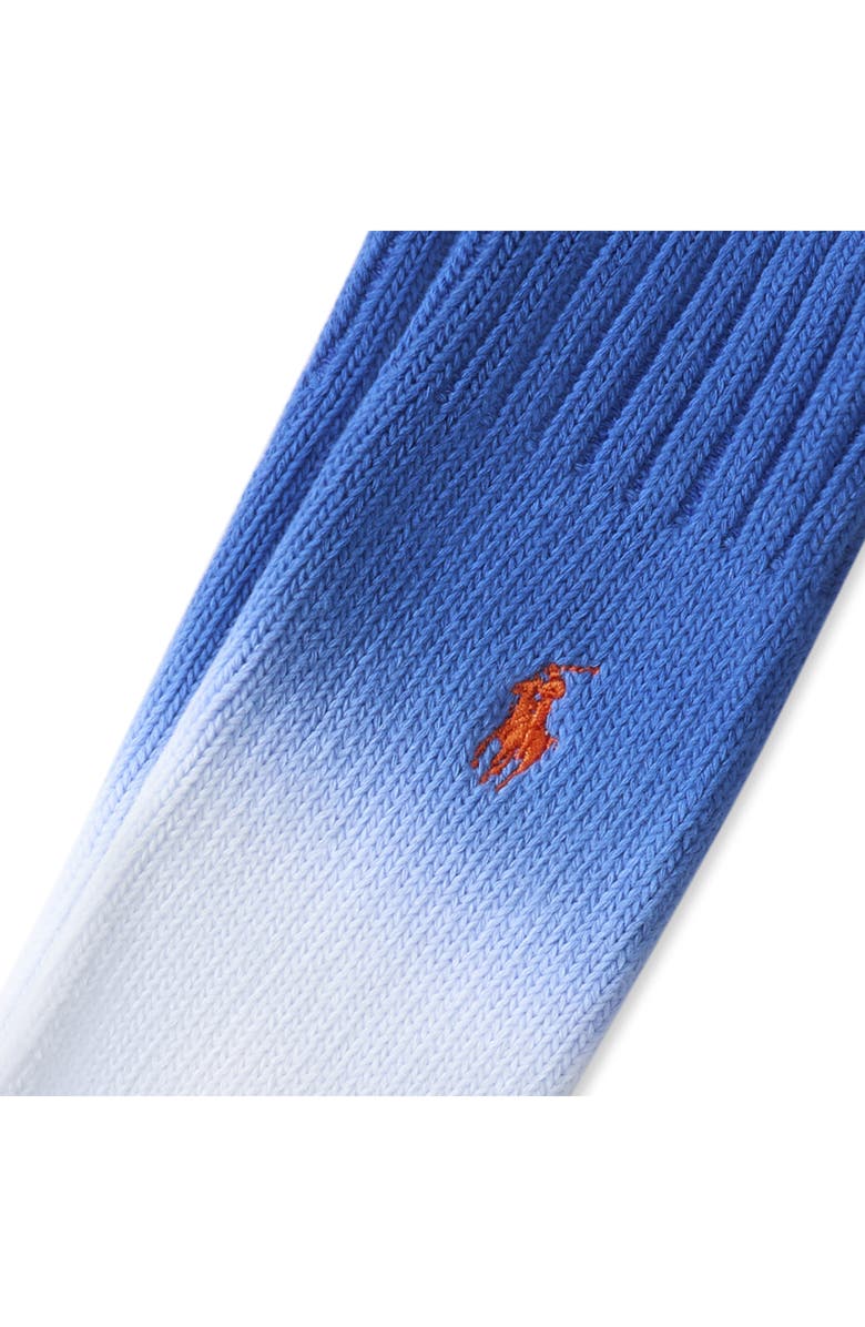 Polo Ralph Lauren Tie Dye Crew Socks, Alternate, color, 