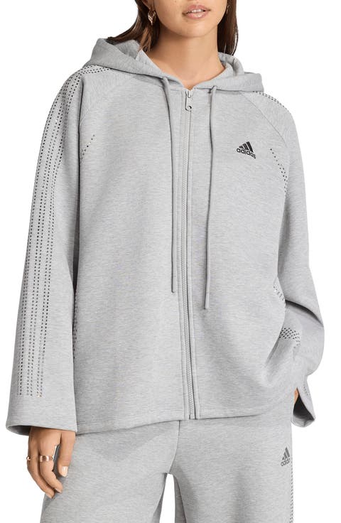 Teamgeist Rhinestone Full Zip Hoodie