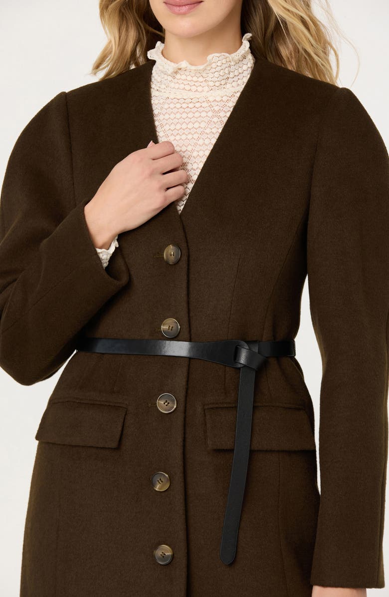 ASTR the Label Glorimar Coat, Alternate, color, Dark Olive