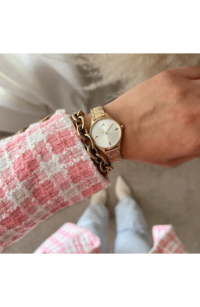 MVMT Reina Bracelet Watch, 30mm, Alternate, color, White