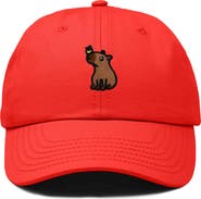 Dalix Capybara Embroidered Everyday Hat
