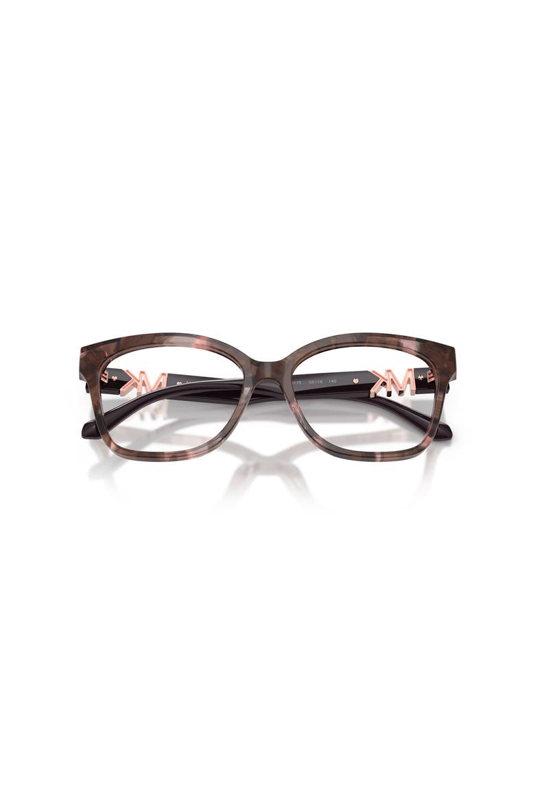 50mm Square optical glasses, Alternate, color, Pink
